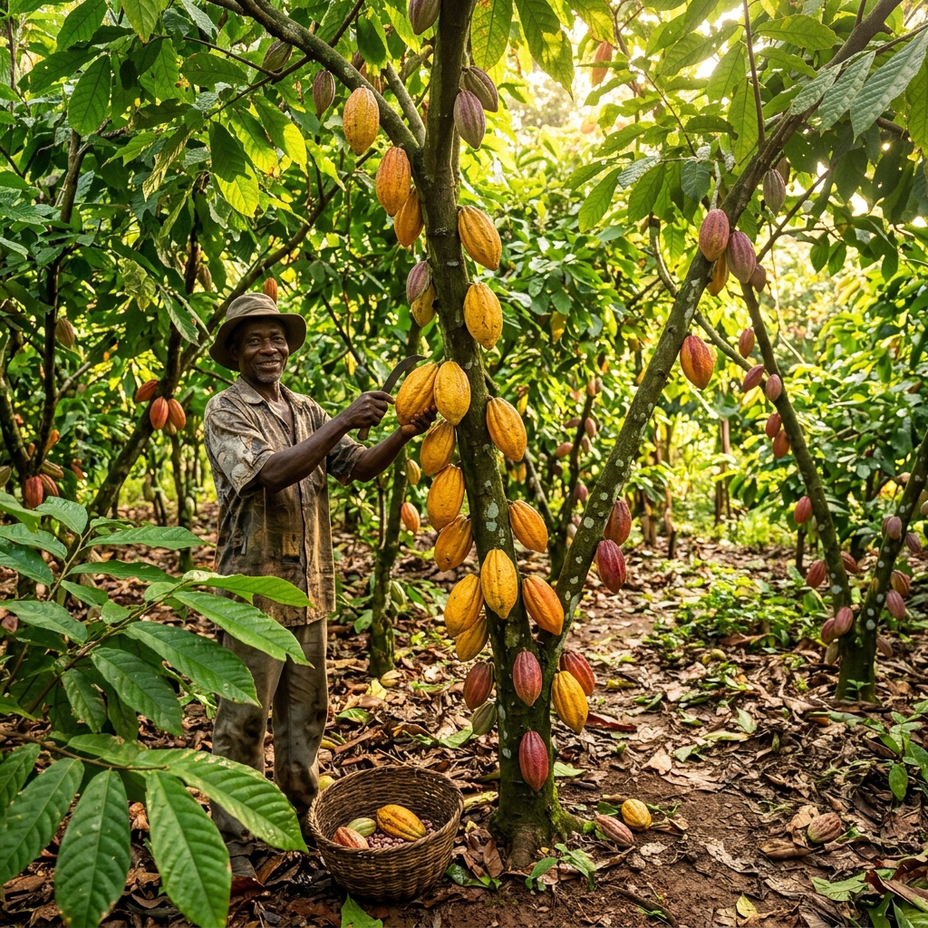Ghanaian Cocoa Farm